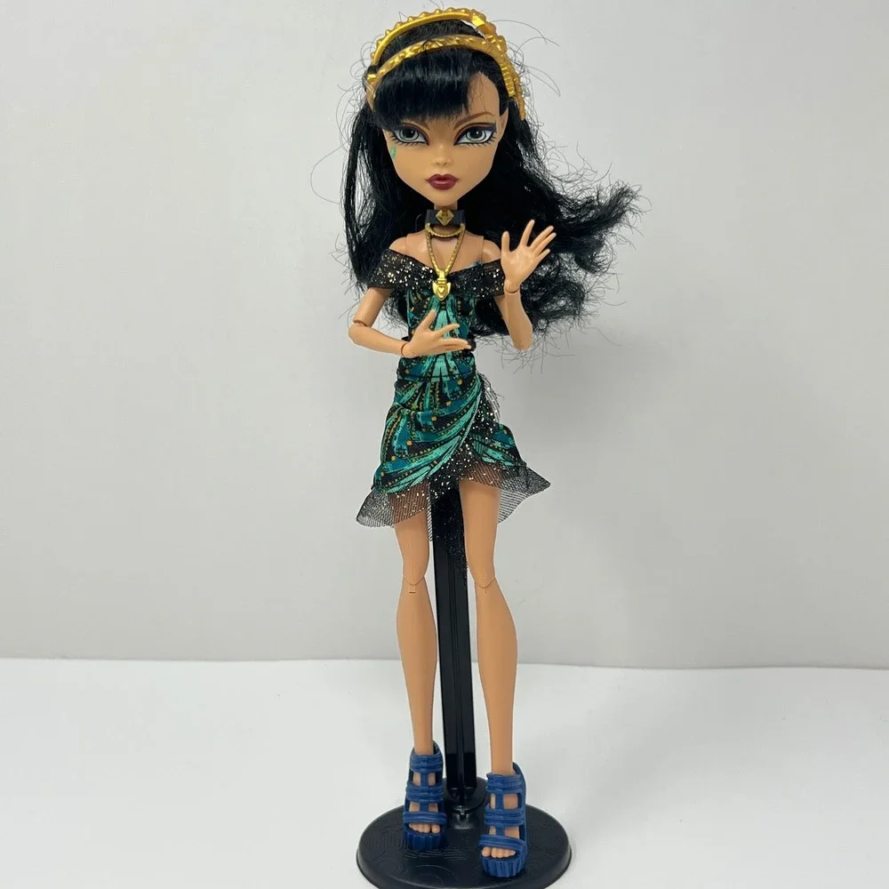 Monster High Cleo De Nile Doll Frights Camera Action 2008 Egyptian Princess
